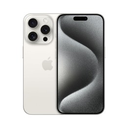 Apple iPhone 15 Pro Titanio Blanco | 512GB RAM | Reacondicionado A+