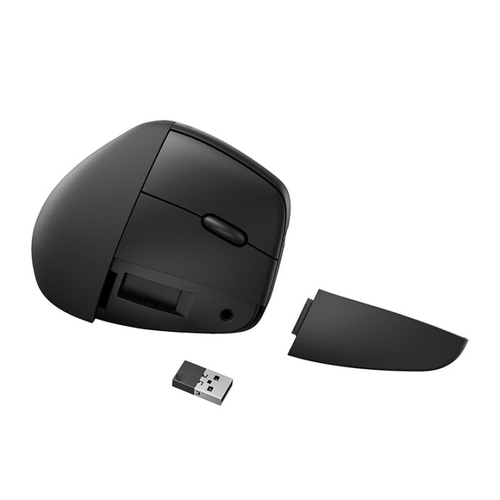 HP 925 Ratón Vertical Ergonómico 4000 DPI | Inalámbrico | Negro