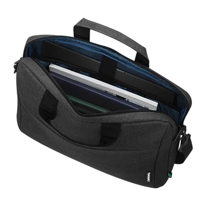 Maletín Portátil Lenovo Casual Toploader T210 hasta Acolchado Resistente al Agua Negro | 15.6"