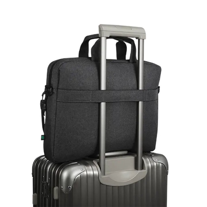 Maletín Portátil Lenovo Casual Toploader T210 hasta Acolchado Resistente al Agua Negro | 15.6"