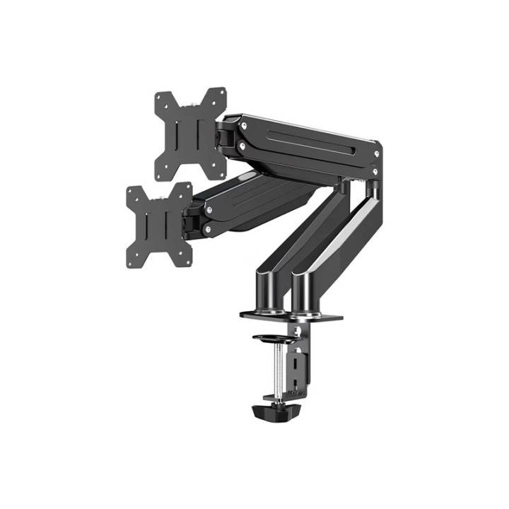 Esperanza ERW020 Soporte de Mesa para 2 Monitores Brazo de gas 6Kg/Brazo | 17"-27" | Nuevo