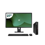 Pack Lenovo P340 Tiny i5 10500T 16GB SSD 512GB + LCD 27" + Tecl y Ratón + WiFi | Inalámbrico