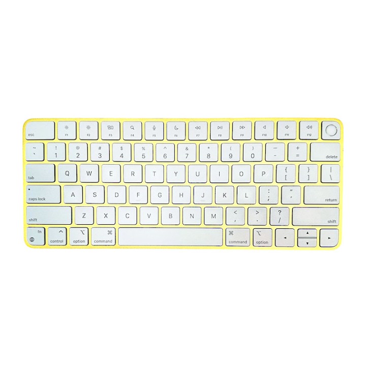 Apple Magic Keyboard A2449 Inglés (UK) 2021 Touch ID Amarillo | Excelente