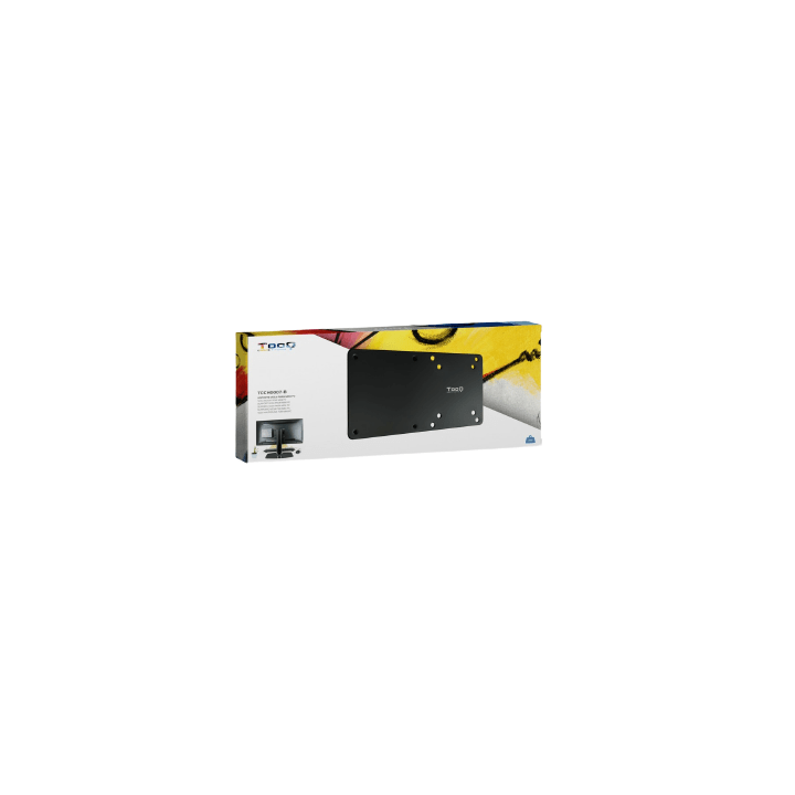Monitor Soporte Vesa TooQ para Mini PC Nuc Barebone 75x75/100x100mm Negro | Nuevo