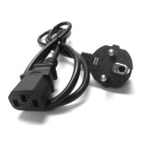 Cable de Alimentación Schuko Tipo F C13 Cable para Torre Negro | Nuevo