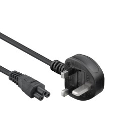 Cable de alimentación Schuko C5 UK de 3 clavijas cable C5