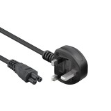 Cable de alimentación Schuko C5 UK de 3 clavijas cable C5