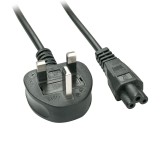 Cable de alimentación Schuko C5 UK de 3 clavijas cable C5