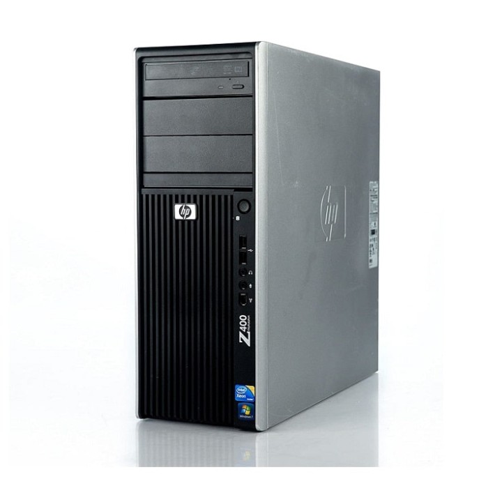 HP Z400 Workstation MT Xeon W3520 NVIDIA Quadro FX 580 | 8GB RAM | 256GB SSD | Reacondicionado A