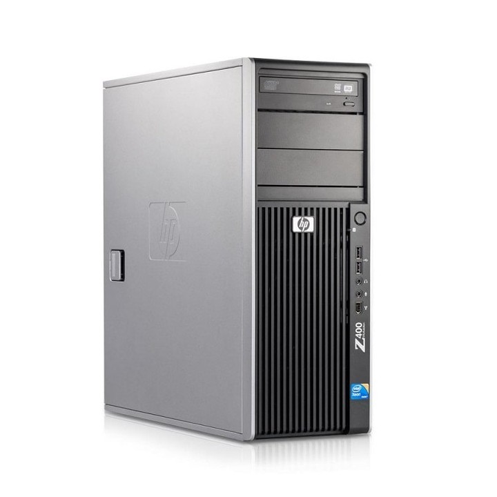 HP Z400 Workstation MT Xeon W3520 NVIDIA Quadro FX 580 | 8GB RAM | 256GB SSD | Reacondicionado A