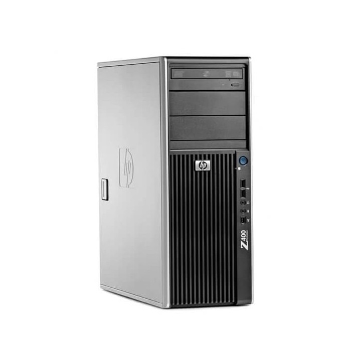 HP Z400 Workstation MT Xeon W3520 NVIDIA Quadro FX 580 | 8GB RAM | 256GB SSD | Reacondicionado A