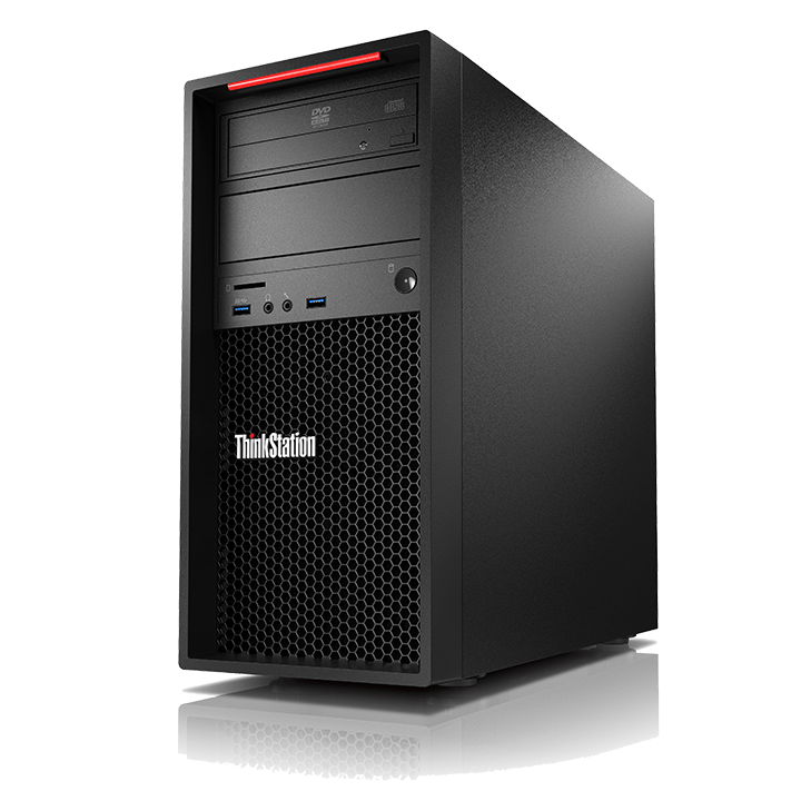 Lenovo Thinkstation P300 MT Xeon E3-1231 v3 NVIDIA Quadro K2000 2GB WiFi | 16GB RAM | 256GB SSD | Reacondicionado A+