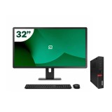 Pack Lenovo M920q Tiny i5 9500T 8GB SSD 512GB + LCD 32" + Tecl y Ratón + WiFi | Inalámbrico
