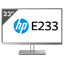 Monitor HP EliteDisplay E233 IPS 1920x1080 | 23" FHD | Reacondicionado A