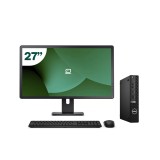 Pack Dell OptiPlex 5080 Micro reacondicionado | 27", 8/256