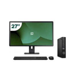 Pack Dell 5090 Micro i5 11500T 16GB SSD 512GB + LCD 27" + Tecl y Ratón + WiFi | Inalámbrico