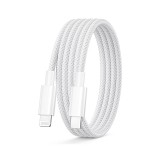 Cable USB-C Lightning Trenzado 1 Metro | Carga Rápida para iPhone | Muy Bueno