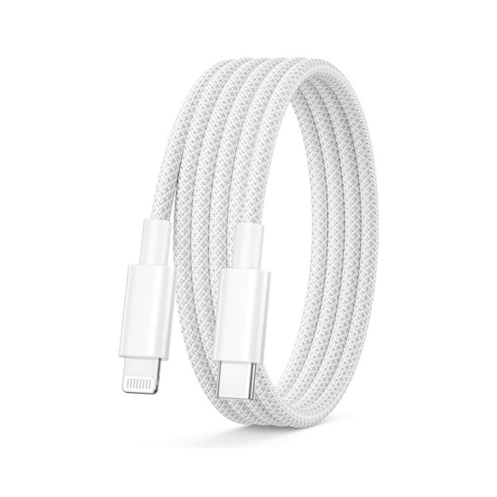 Cable USB-C Lightning Trenzado 1 Metro | Carga Rápida para iPhone | Muy Bueno