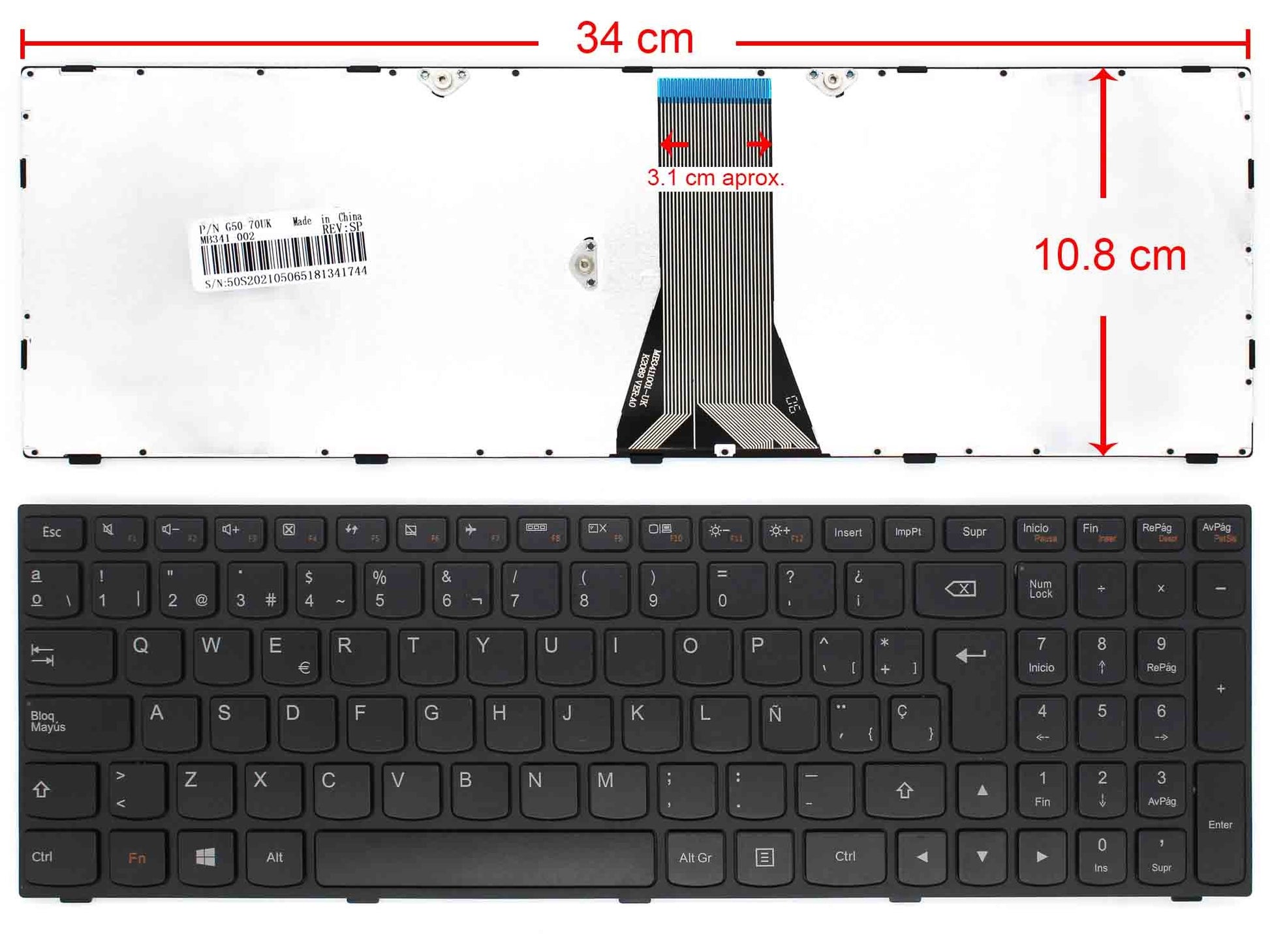 teclado-portatil-lenovo-g500s-g50-70-con-marco-negro-2