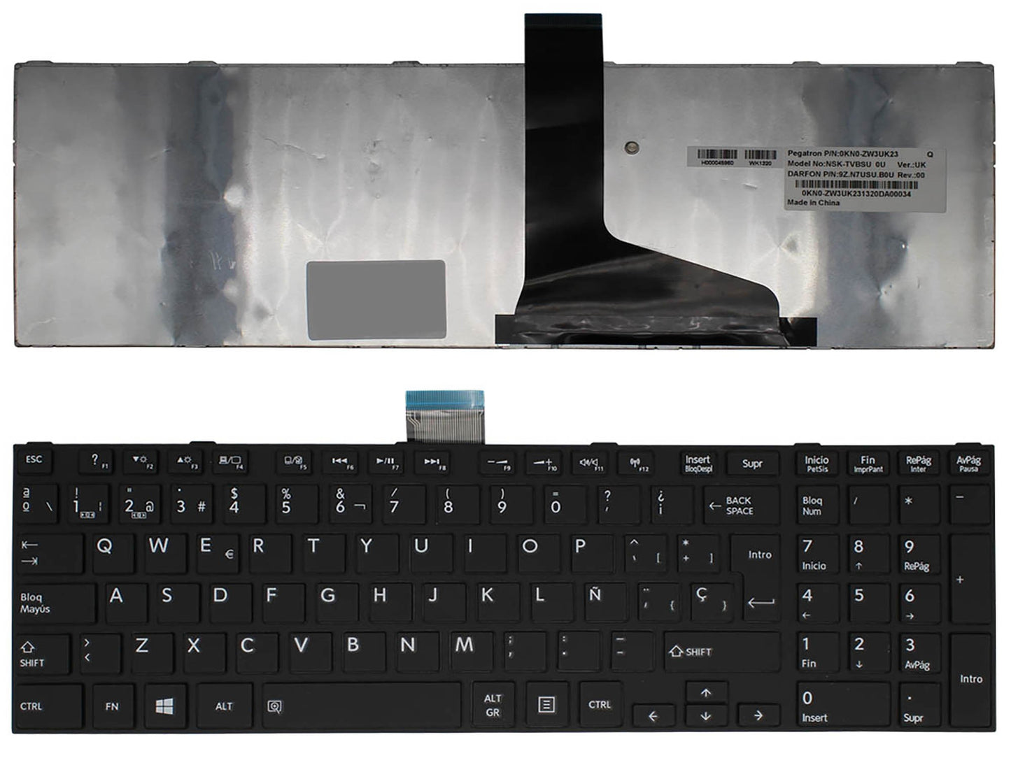 teclado-portatil-toshiba-l850